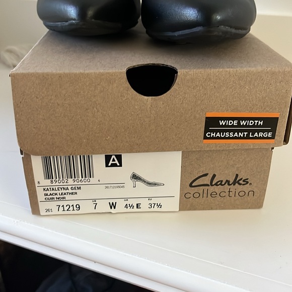 Clark’s  Collection Kataleyna Gem black leather - Picture 2 of 5